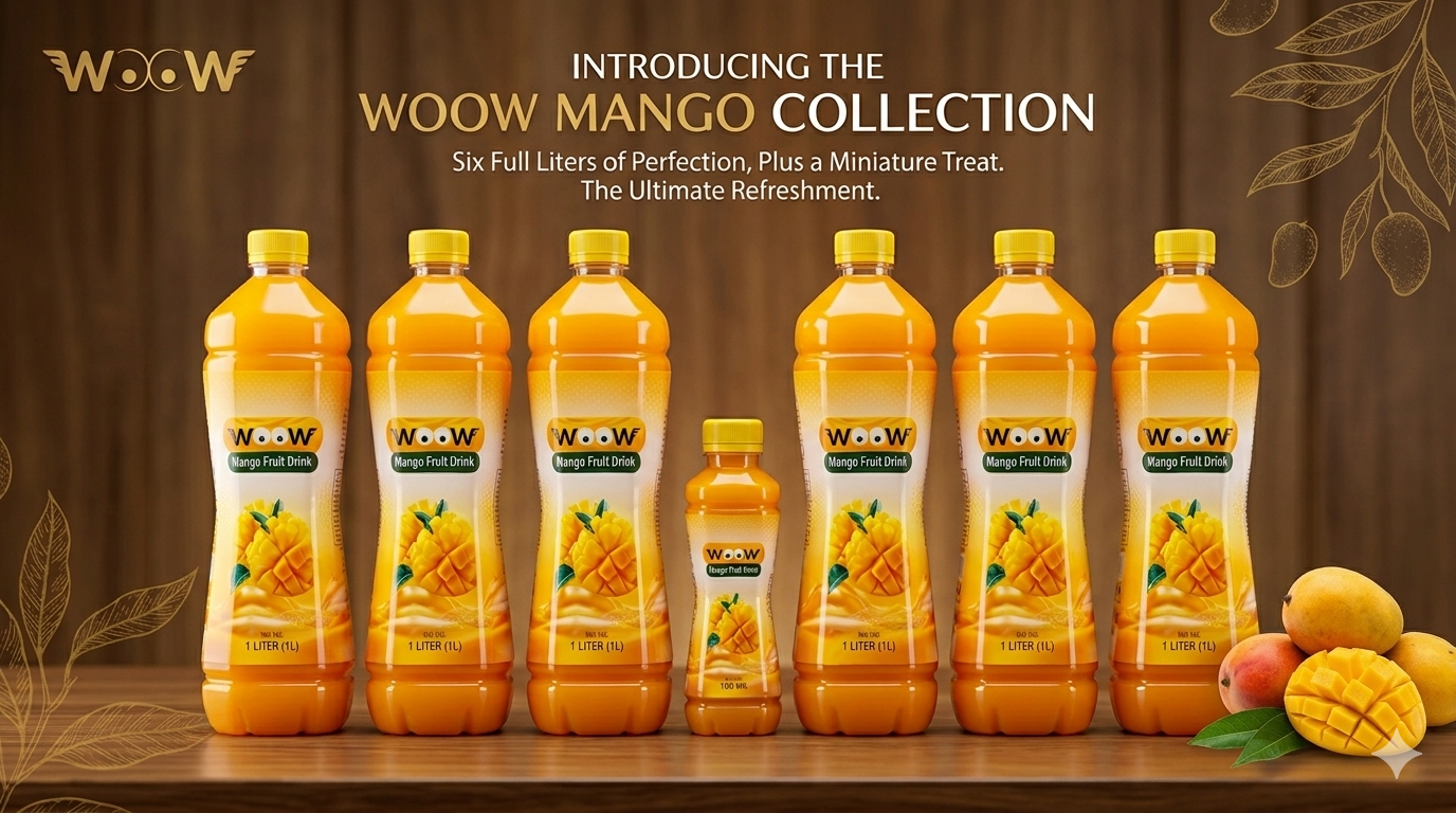 Woow Mango Juice banner